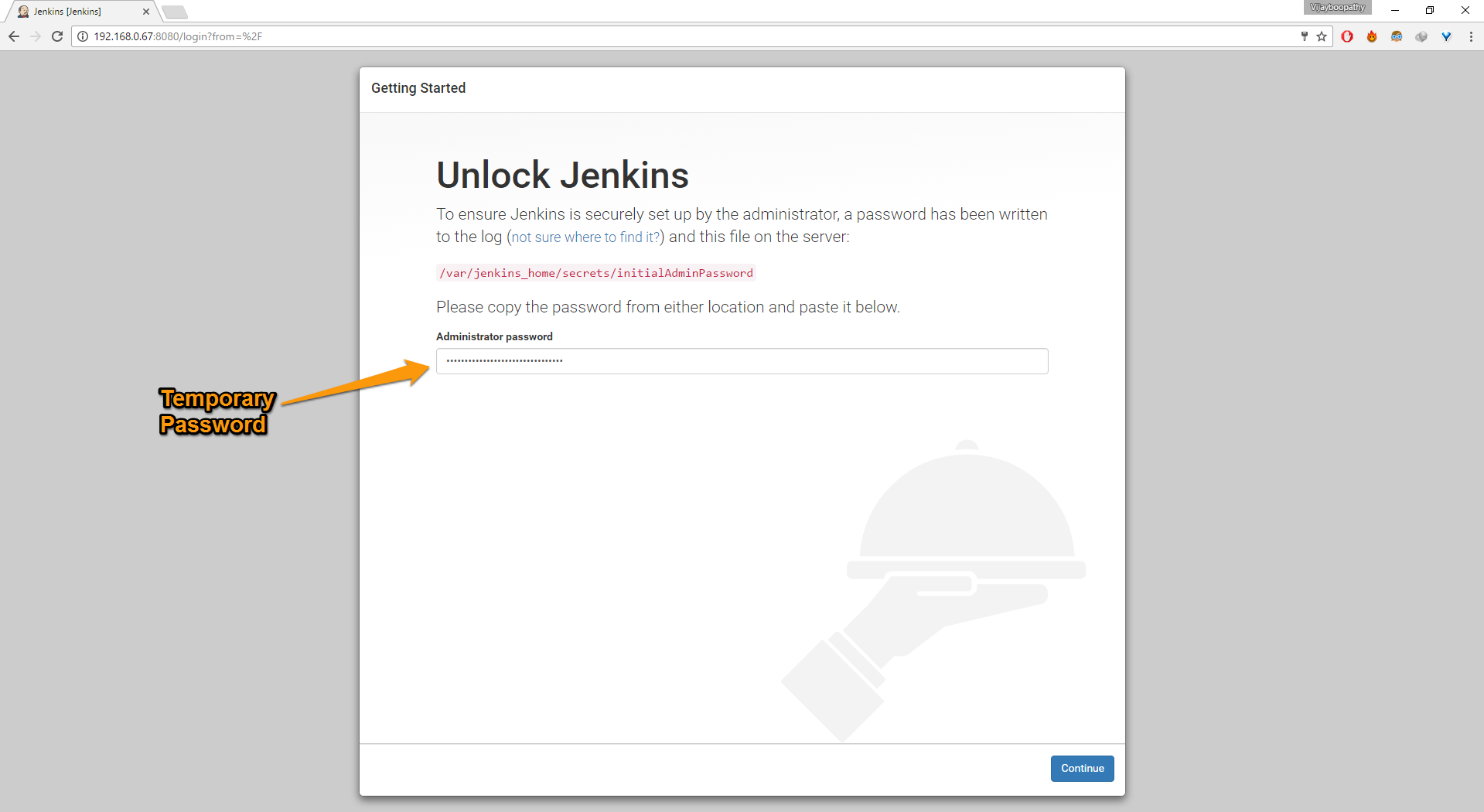 Unlock Jenkins