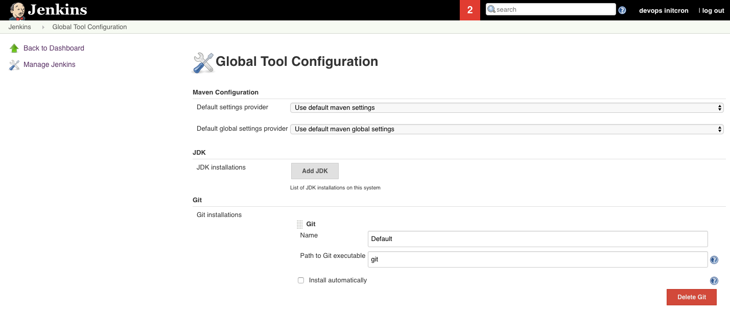 Configure Global Security